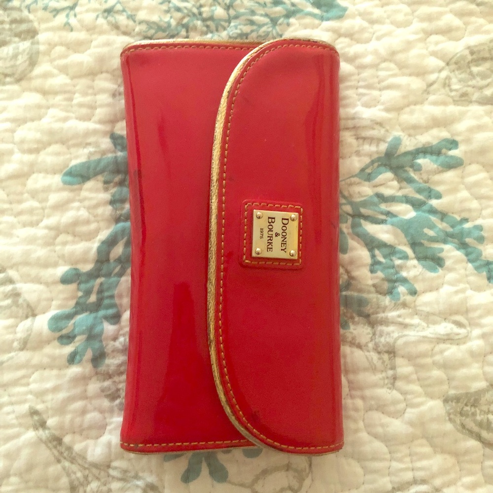 Red Dooney and Burke wallet